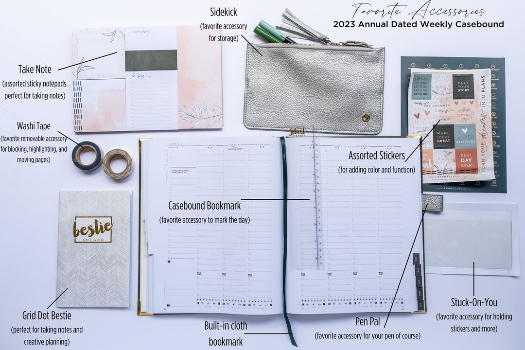 Favorite Add-On Accessories for your 2023 Planner!