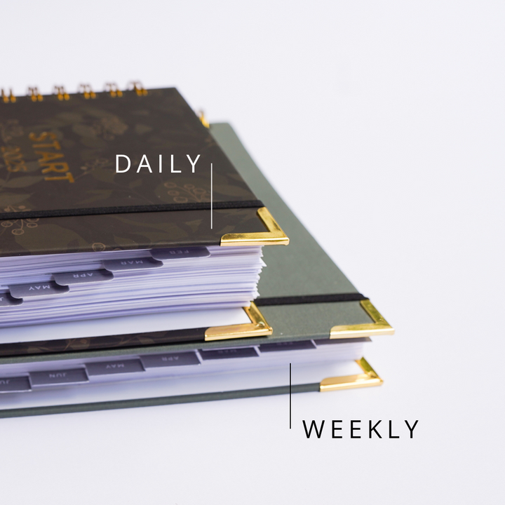 2025 STARTplanner Spiral Art Weekly (Dated)
