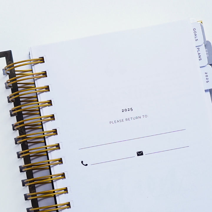 2025 STARTplanner Spiral Daily (DATED)