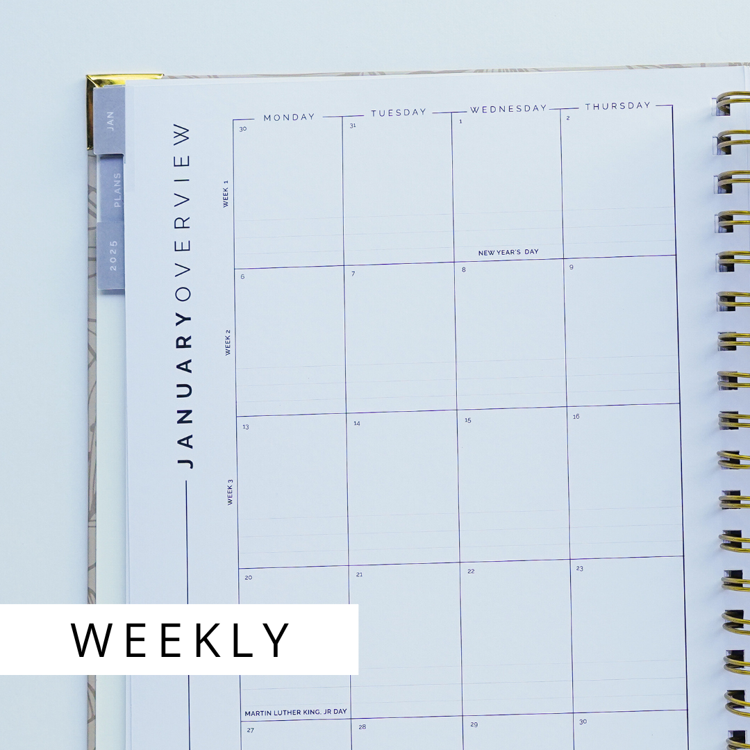 2025 STARTplanner Spiral Art Weekly (Dated)