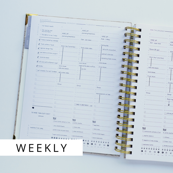 2025 STARTplanner Spiral Art Weekly (Dated)