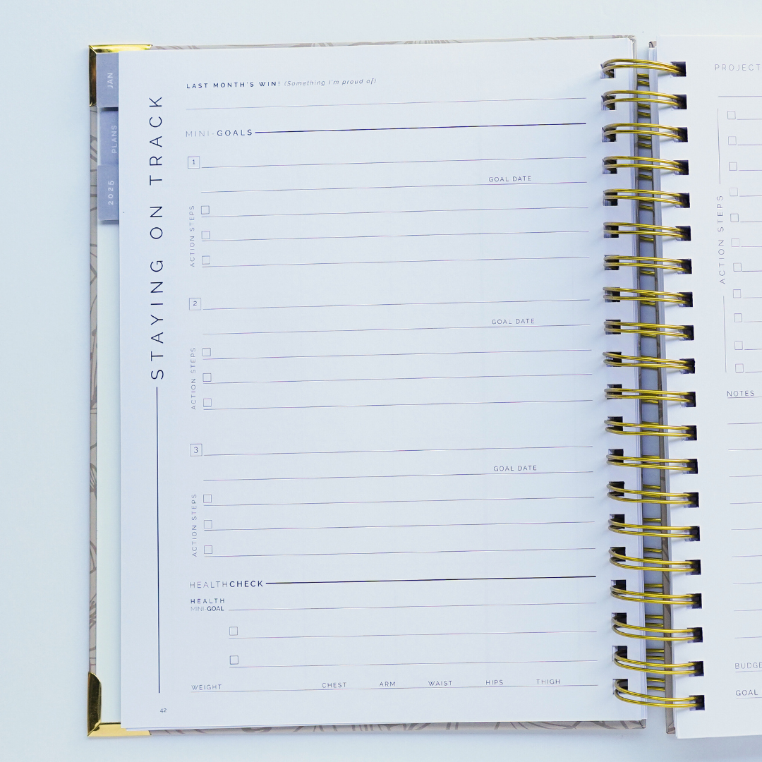 2025 STARTplanner Spiral Art Weekly (Dated)
