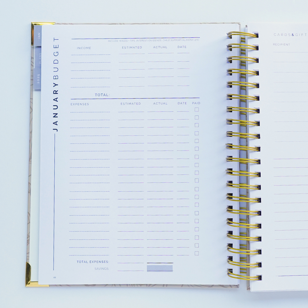 2025 STARTplanner Spiral Art Weekly (Dated)