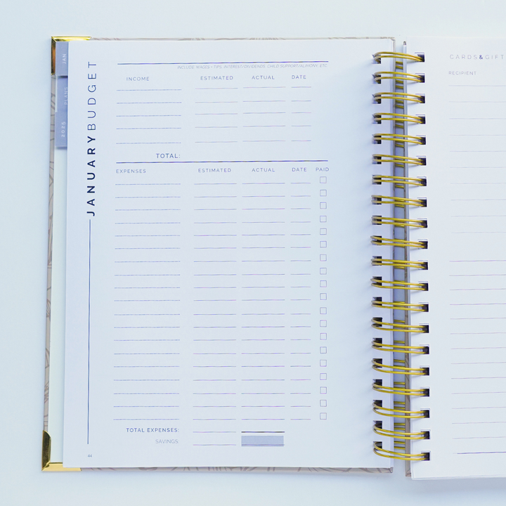 2025 STARTplanner Spiral Art Weekly (Dated)
