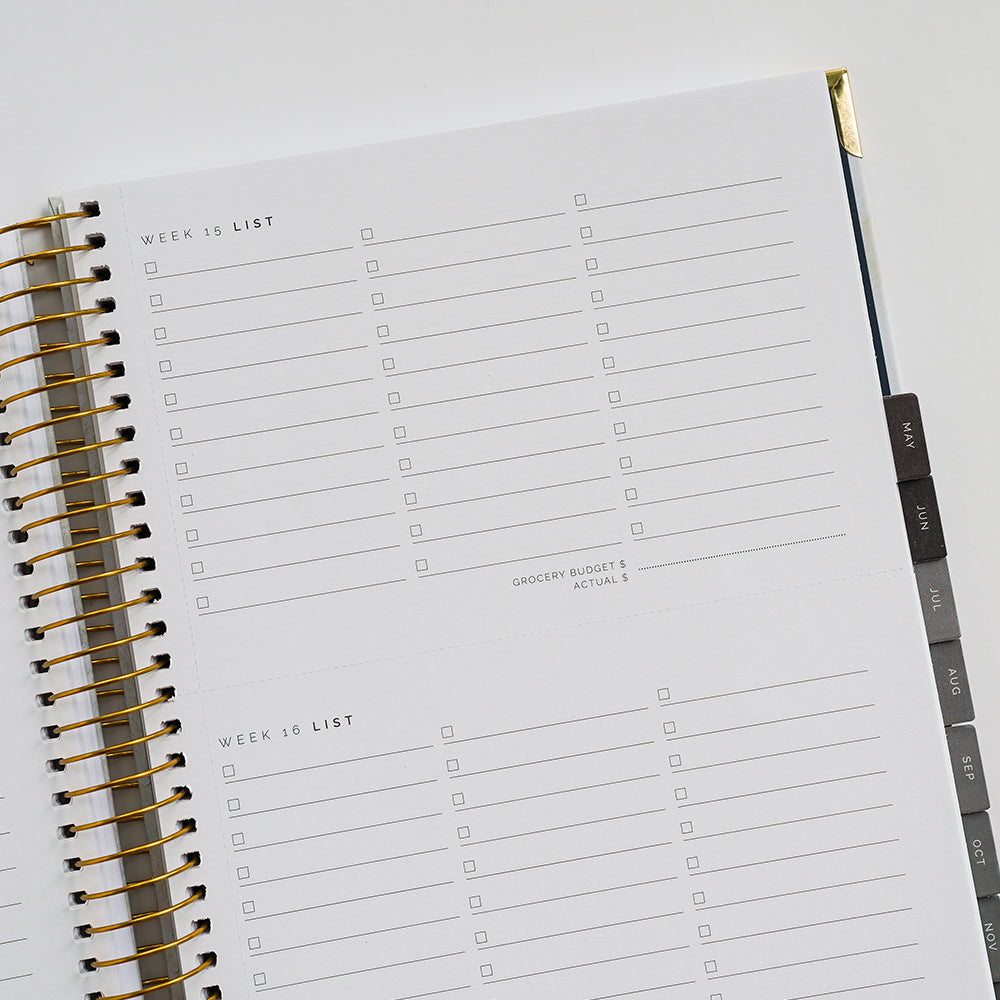 2025 STARTplanner Spiral Art Weekly (Dated)