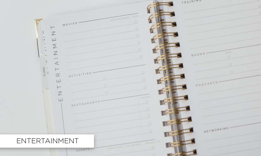 The STARTplanner Quarterly Undated Smokey Teal - Pack of 4