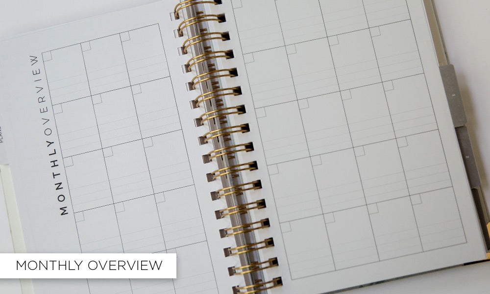 The STARTplanner Quarterly Undated - Purple Bloom