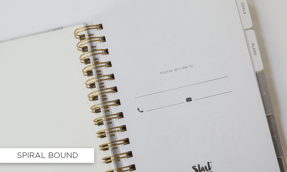 The STARTplanner Quarterly Undated - Smokey Teal