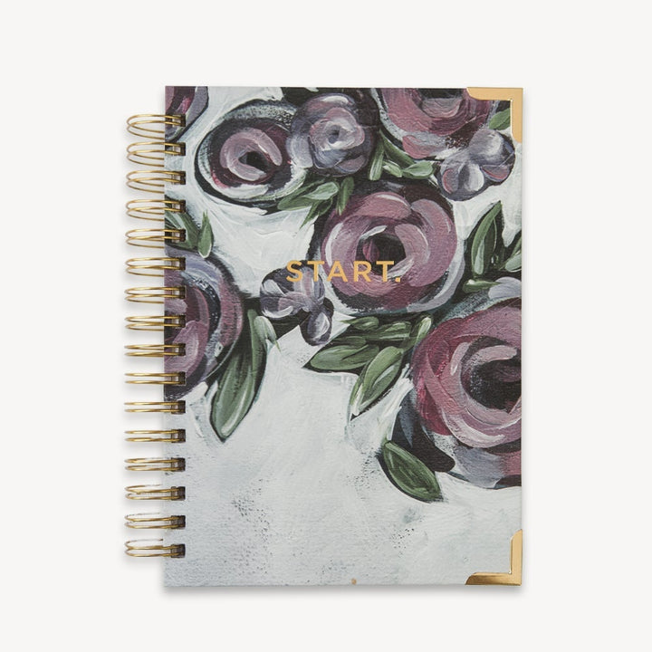 The STARTplanner Quarterly Undated Purple Bloom - Pack of 4
