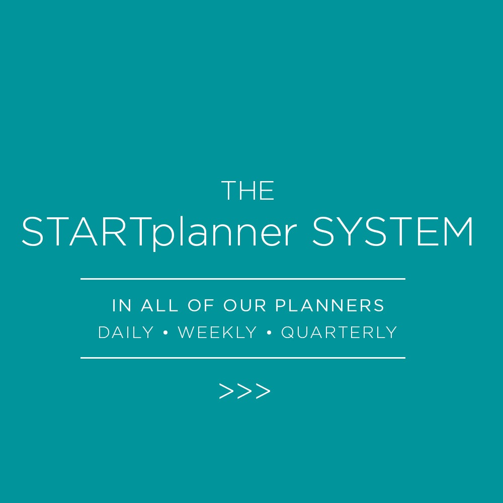 The STARTplanner Quarterly Undated - Charcoal