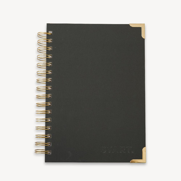 The STARTplanner Quarterly Undated - Charcoal