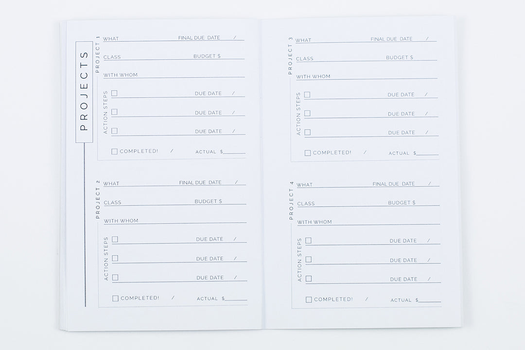 Legit Planner Notebook