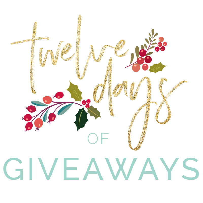 12 days of Giveaways!