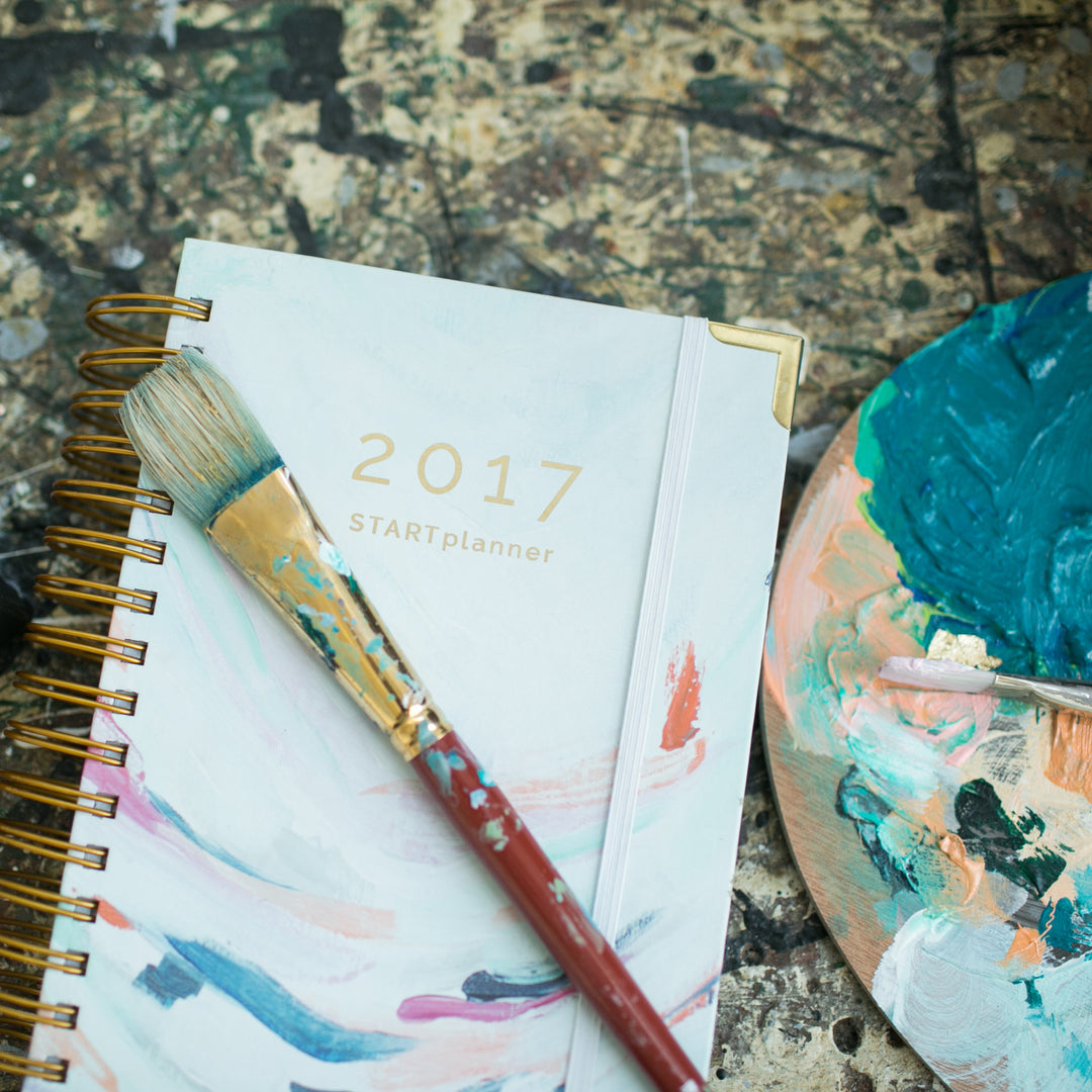 Artist Hand Paints 2017 Hustle Cover