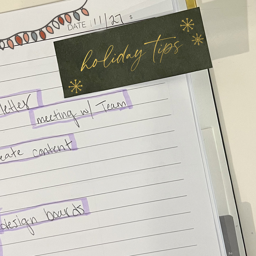 Tips to Manage the Holidays