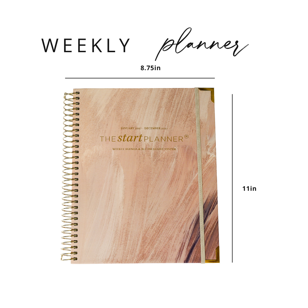 2027 STARTplanner® Annual Weekly Dated — Spiral Bound