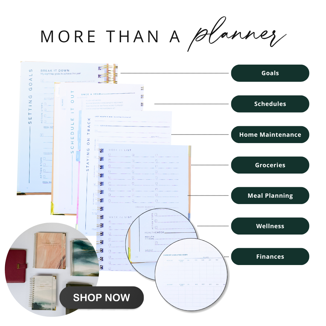 2027 STARTplanner® Annual Weekly Dated — Spiral Bound