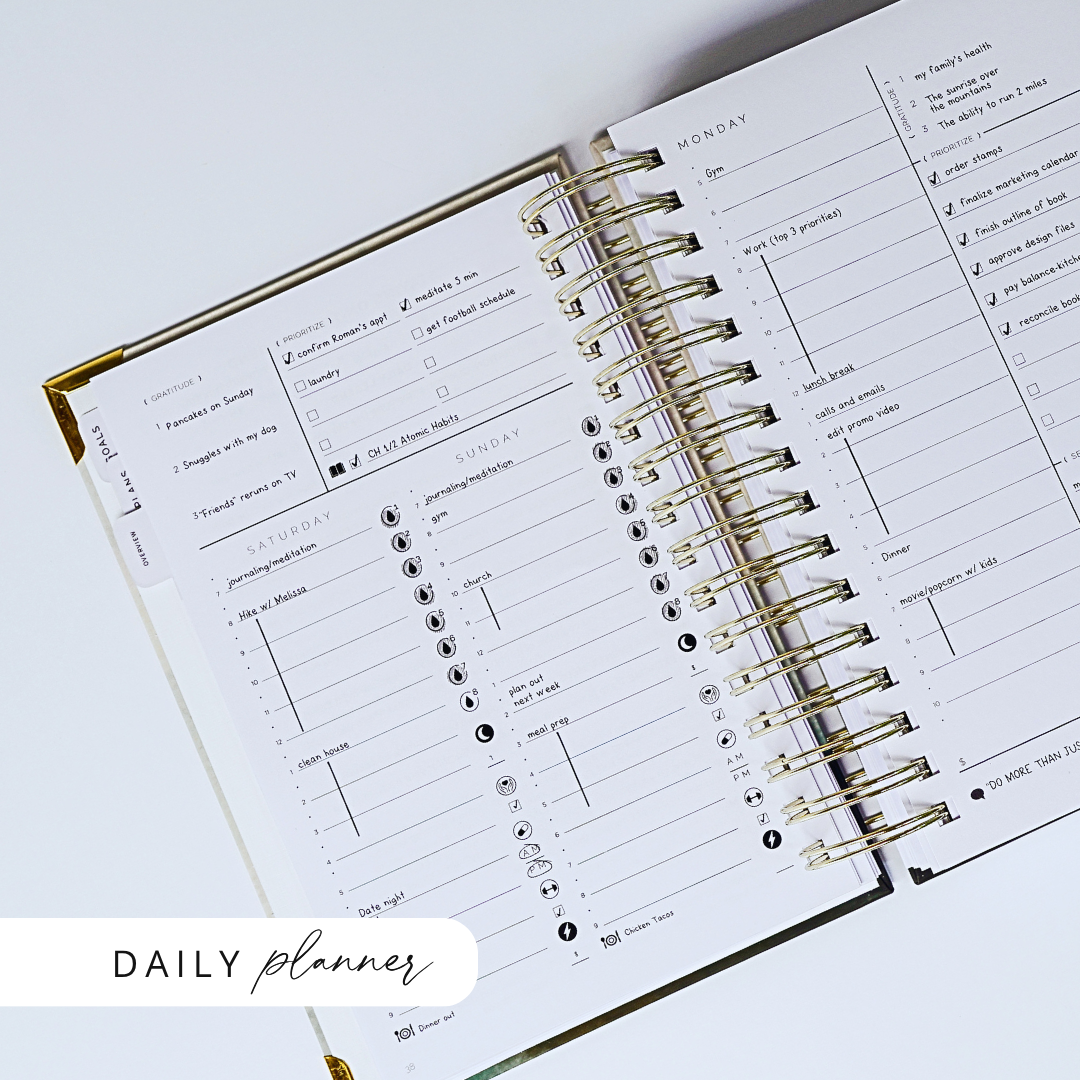 2027 STARTplanner® | Annual Daily Dated | Spiral Bound