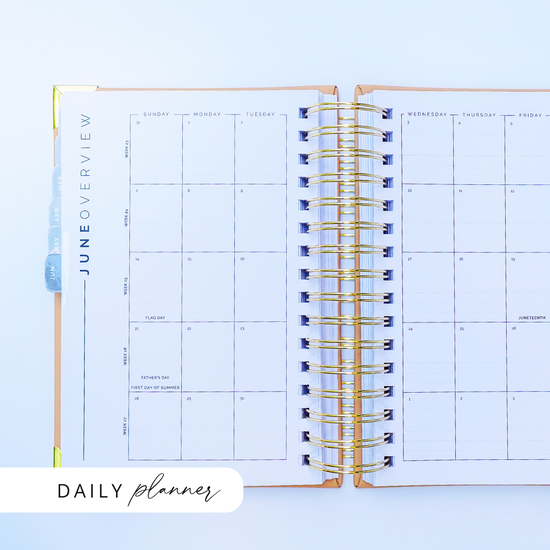 2026 STARTplanner® | Annual Daily Dated | Spiral Bound
