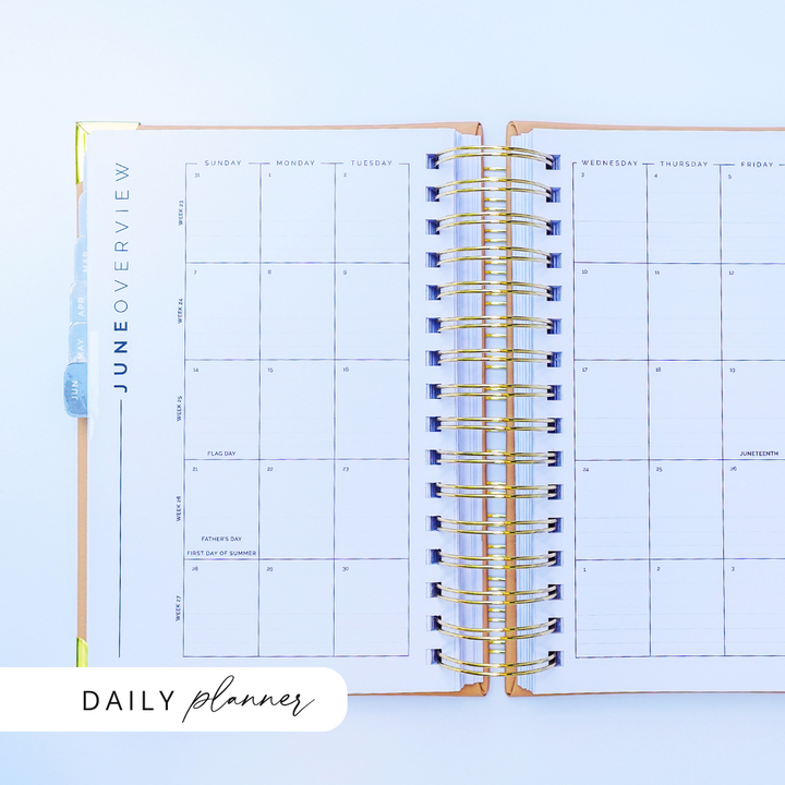 2026 STARTplanner® | Annual Daily Dated | Spiral Bound