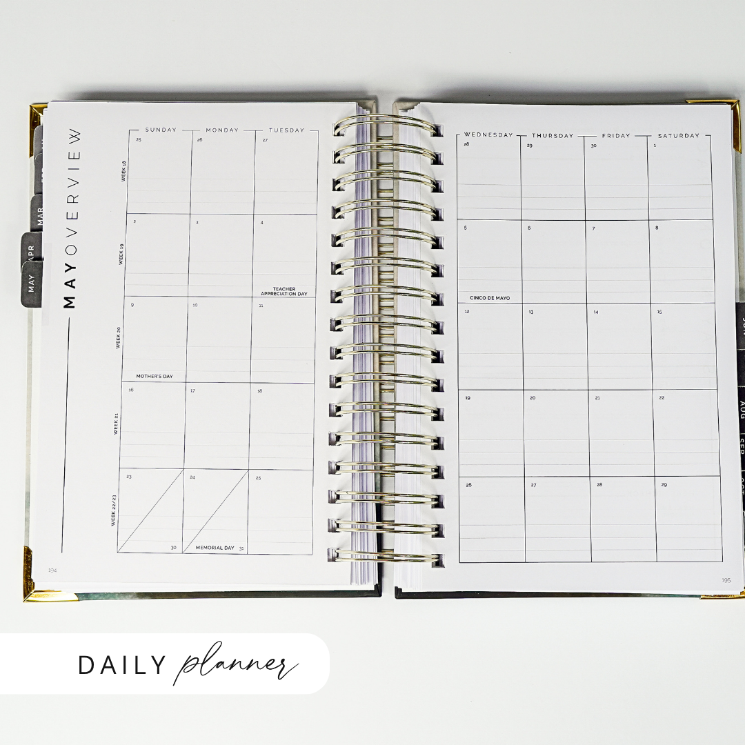 2027 STARTplanner® | Annual Daily Dated | Spiral Bound