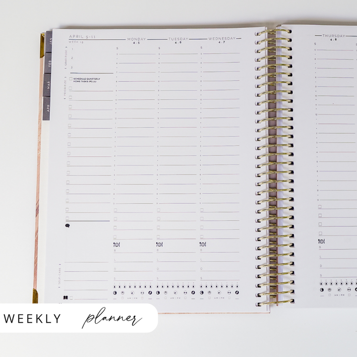 2027 STARTplanner® Annual Weekly Dated — Spiral Bound