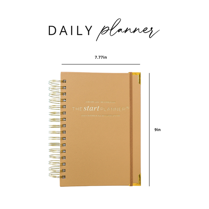 2026 STARTplanner® | Annual Daily Dated | Spiral Bound