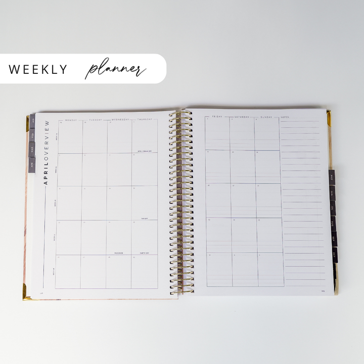 2027 STARTplanner® Annual Weekly Dated — Spiral Bound