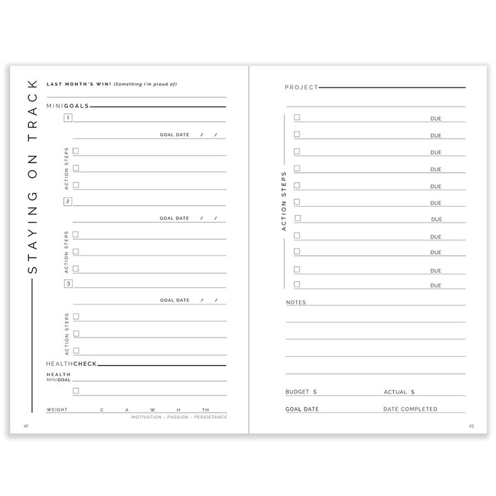 2023 A5 Daily Inserts
