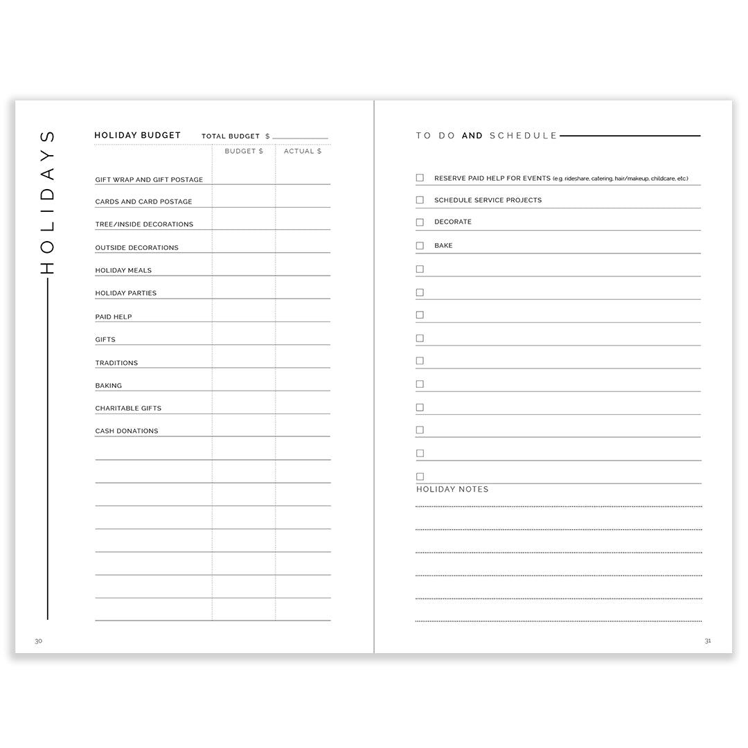 2023 A5 Binder System (Binder and Inserts)