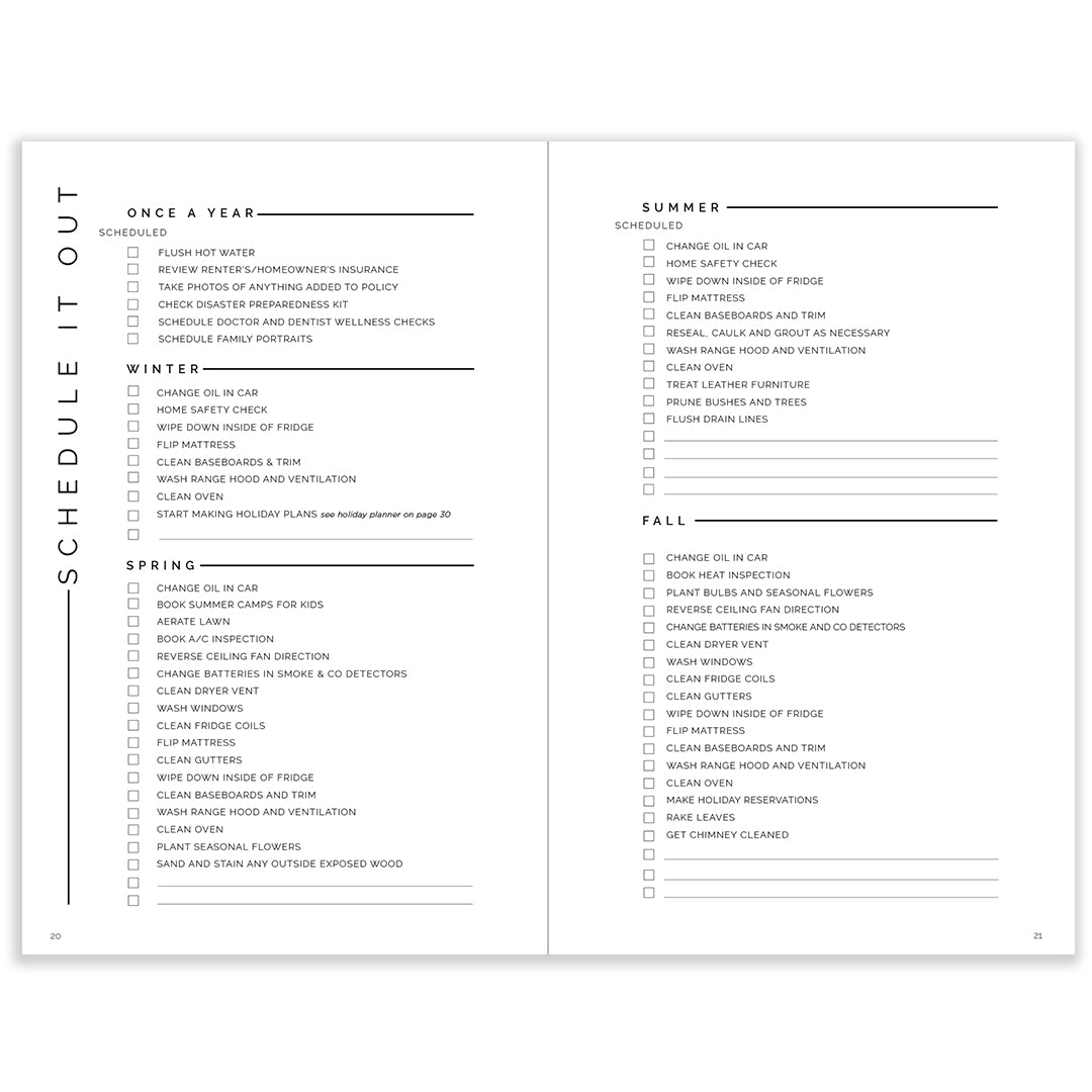 2023 A5 Daily Inserts