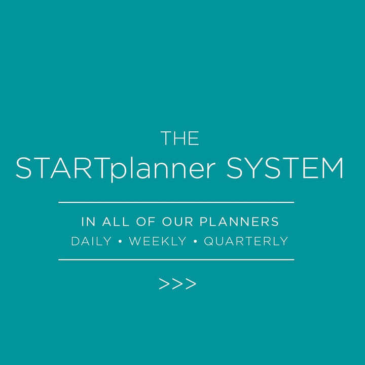 The STARTplanner Quarterly Undated Purple Bloom - Pack of 4