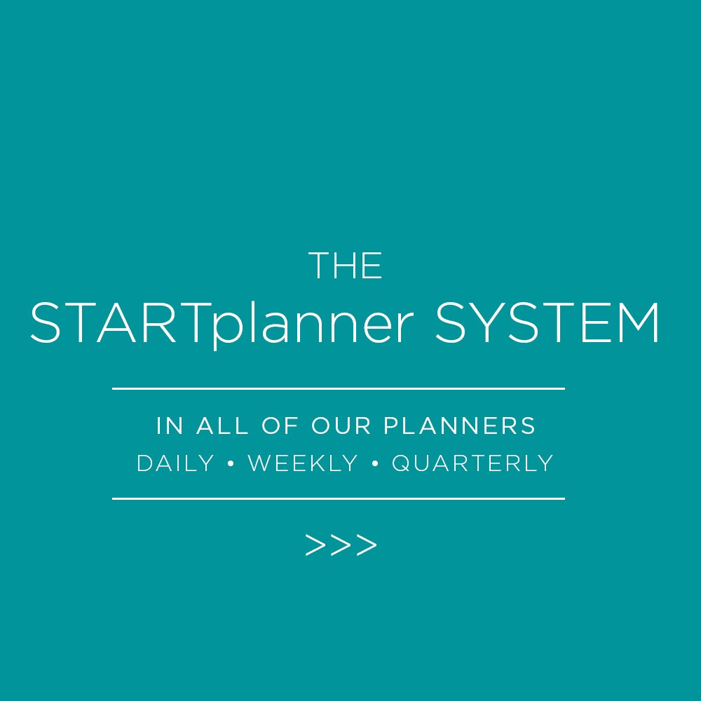 The STARTplanner Quarterly Undated - Purple Bloom