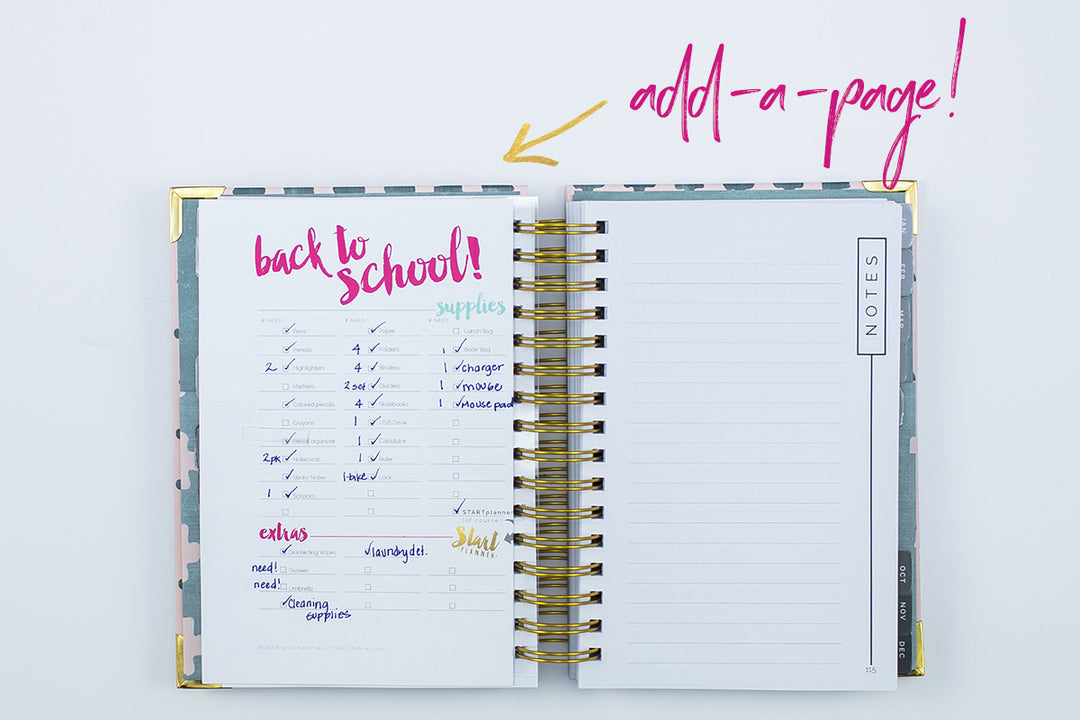 5 Pk. Add-a-page Spiral Snap-in
