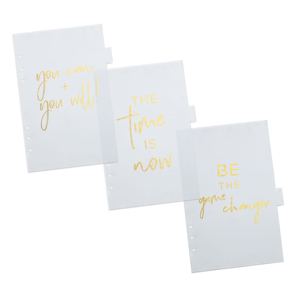 A5 Get Motivated! Dividers – STARTbrands