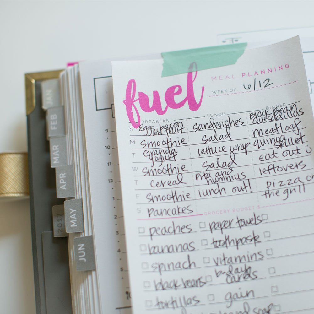 Fuel Notepad (Groceries)